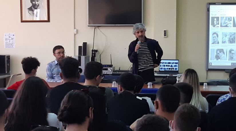 Ascanio Celestini incontra gli studenti Ascanio Celestini incontra gli studenti
