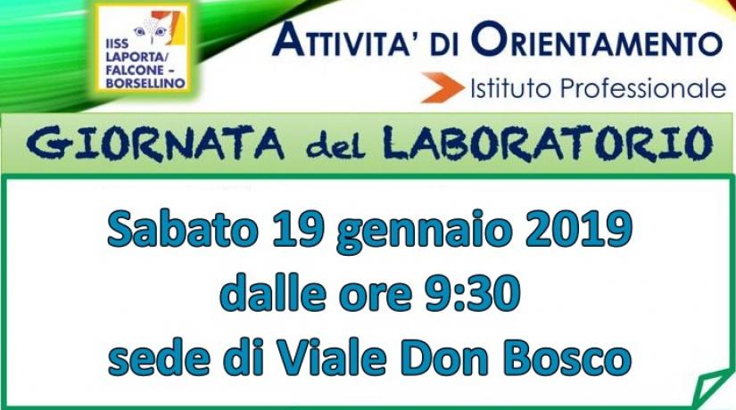 "Giornata del laboratorio" - 19.01.19
