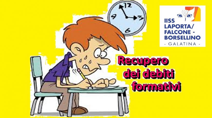 RECUPERO DEBITI FORMATIVI RECUPERO DEBITI FORMATIVI